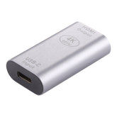 Type-C / USB-C Female to HDMI Female Aluminium Alloy Adapter, Type-C Female to HDMI Female